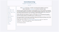 Desktop Screenshot of morelearning.net